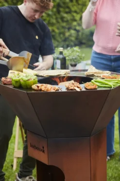 Brasero acier 80,3x80,3x102,3 cm Nestor - BARBECOOK Sale