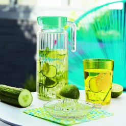 LUMINARC Broc avec couvercle hermétique transparent verre trempé Keep'n Box Discount