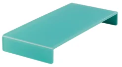 Buffet encastrable bas résine Nacryl® bleu lagon 39,5x19,5x5 cm Mealplak - REVOL Discount