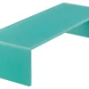 Buffet encastrable haut résine Nacryl® bleu lagon 49,5x19,5x12 cm Mealplak - REVOL Online