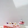 REVOL Buffet encastrable haut résine Nacryl® rose 49,5x19,5x12 cm Mealplak