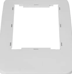 Cadre couvercle plastique blanc - PROBBAX Best