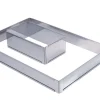 Cadre opéra extensible inox Sans revêtement 21,5x11,5x7,5 cm - DE BUYER