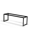 Cadre réhausseur pour plateau de présentation acier noir 53x16,3x18,5 cm Flow - CRASTER Clearance