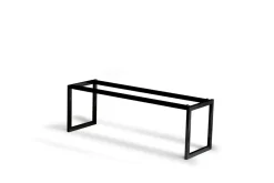 Cadre réhausseur pour plateau de présentation acier noir 53x16,3x18,5 cm Flow - CRASTER Clearance