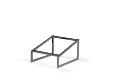 CRASTER Cadre réhausseur pour plateau de présentation inox 31,5x31,5x18,2 cm Flow Clearance