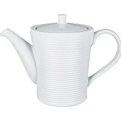 RAK Cafetière avec couvercle blanc porcelaine vitrifiée 35 cl Ø 8,7 cm Evolution New