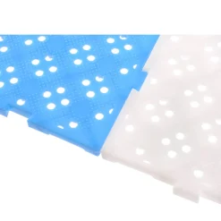 Caillebotis carré blanc plastique 50x50x2,2 cm - GILAC Sale