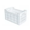 GILAC Caisse ajourée Sans couvercle blanc plastique 50x30x30 cm 32 L fond ajouré parois ajourées
