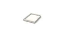 Caisse bois blanc 32,5x26,5x4 cm Flow - CRASTER Discount
