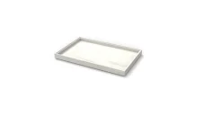 CRASTER Caisse bois blanc 53x32,5x4 cm Flow Hot
