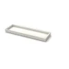 Caisse bois blanc 53x16,3x4 cm Flow - CRASTER Online