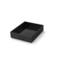 Caisse bois noir 32,5x26,5x7,5 cm Flow - CRASTER New