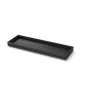 CRASTER Caisse bois noir 53x16,3x4 cm Flow Discount