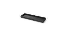 CRASTER Caisse bois noir 53x16,3x4 cm Flow Discount