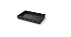 CRASTER Caisse bois noir 53x32,5x7,5 cm Flow Clearance