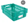 GILAC Caisse de liaison froide Sans couvercle vert plastique 60x40x19,7 cm 37 L fond ajouré parois ajourées Online