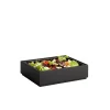 Caisse GN1/2 bois noir 32,5x26,5x8,5 cm Valo - APS Sale