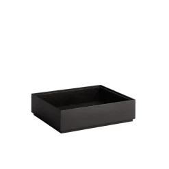 Caisse GN1/2 bois noir 32,5x26,5x8,5 cm Valo - APS Sale