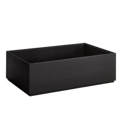 Caisse GN1/1 bois noir 53x32,5x16,5 cm Valo - APS Online