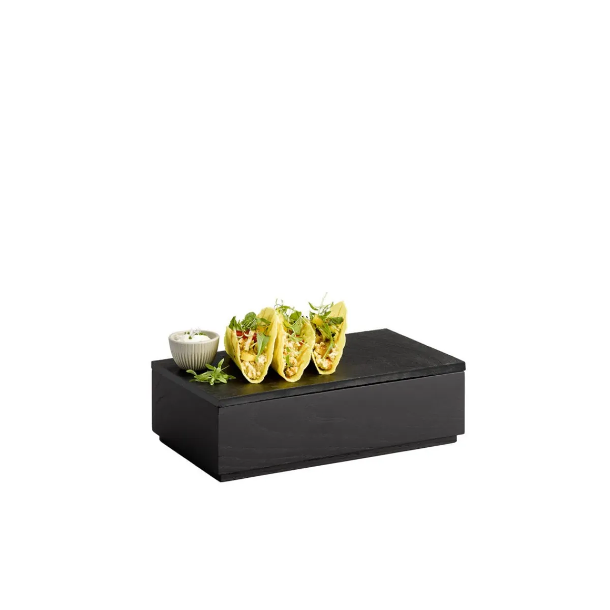 APS Caisse GN1/3 bois noir 32,5x17,6x8,5 cm Valo Clearance