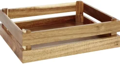 Caisse GN1/2 bois 35x29x10,5 cm Superbox - APS Clearance