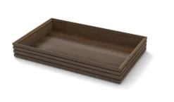 Caisse noyer 53x32,5x7,5 cm Flow - CRASTER Hot