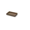 CRASTER Caisse noyer 26,5x16,3x4 cm Flow New