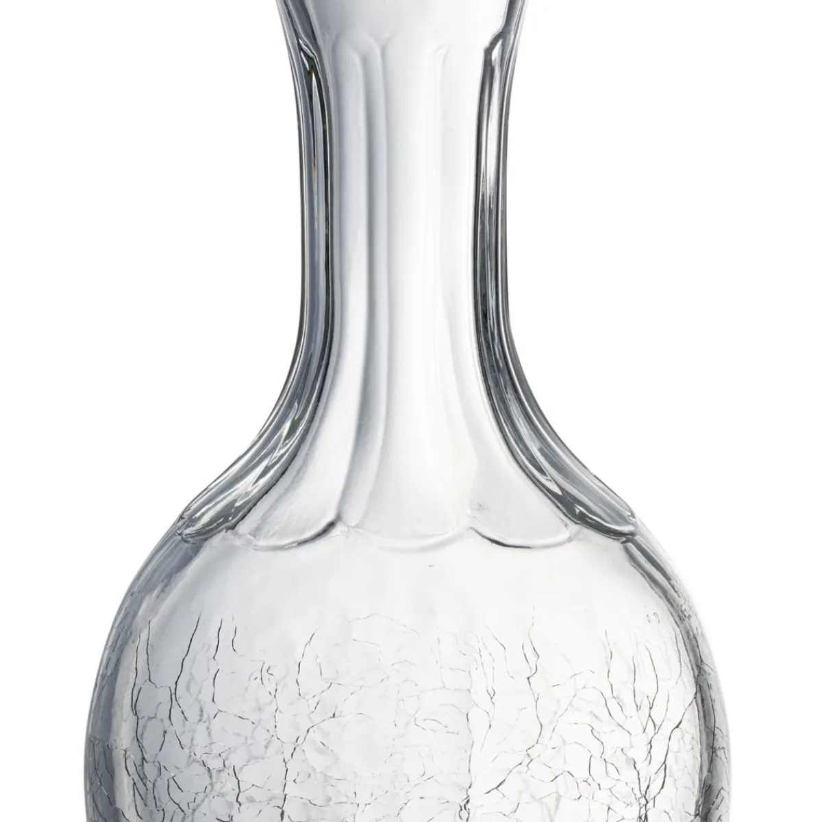 Carafe verre cristallin 75 cl Craquelee - LA ROCHERE New