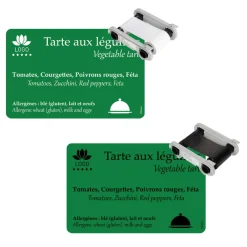 Carte 8,6x5,4 cm (100 pièces) - EDIKIO Sale