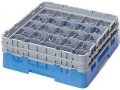 Casier de lavage 25 compartiments 50x50x30,8 cm 8,7 cm 25,8 cm Camrack - CAMBRO Hot