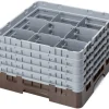 CAMBRO Casier de lavage 9 compartiments 50x50x22,5 cm 14,8 cm 17,4 cm Camrack Online