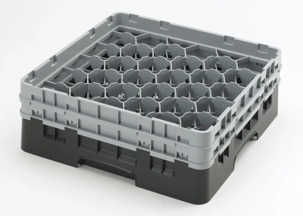 CAMBRO Casier lave-verres 30 compartiments 50x50x30,8 cm 7,94 cm 25,8 cm Camrack New