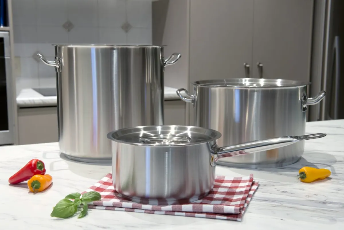Casserole inox Ø 14 cm 7,5 cm 1,1 L Ecoplus - PRO.COOKER Online