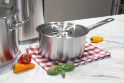 Casserole inox Ø 18 cm 9,5 cm 2,4 L Ecoplus - PRO.COOKER Hot