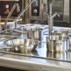 Casserole inox Ø 24 cm 12 cm 5,4 L Qualiplus - PRO.COOKER