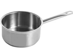 PRO.COOKER Casserole inox Ø 14 cm 7,5 cm 1,1 L Qualiplus Best
