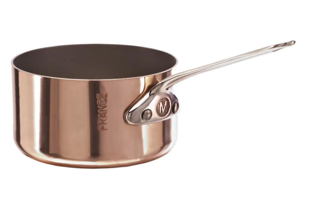 Casserolette sans couvercle cuivre inox Ø 9 cm 4,5 cm 0,3 L M'minis - MAUVIEL Hot