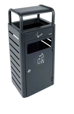 PROBBAX Cendrier acier 33x28x89,5 cm Hot
