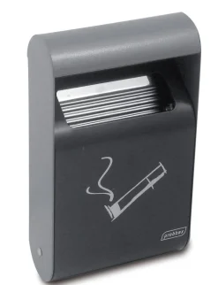 Cendrier mural acier 15,2x6,4x25,5 cm - PROBBAX Best