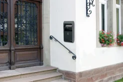PROBBAX Cendrier mural acier 67x30x14 cm Sale