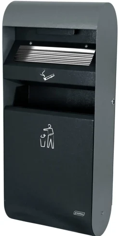 PROBBAX Cendrier mural acier 67x30x14 cm Sale