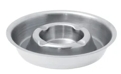 Cendrier rond inox Ø 15 cm 3 cm - PRO.MUNDI Hot