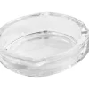 PRO.MUNDI Cendrier rond transparent verre Ø 11 cm 2,8 cm Best