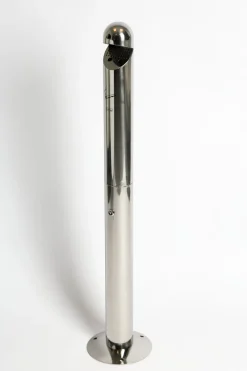 PROBBAX Cendrier sur pied inox 18/0 Ø 7,6 cm 92 cm x 17,6 cm Discount