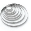 DE BUYER Cercle perforé bord droit inox Sans revêtement Ø 8,5 cm 2 cm Sale