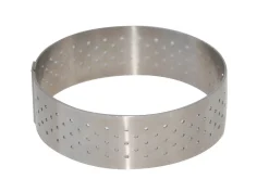 DE BUYER Cercle perforé bord droit inox Sans revêtement Ø 8,5 cm 2 cm Sale