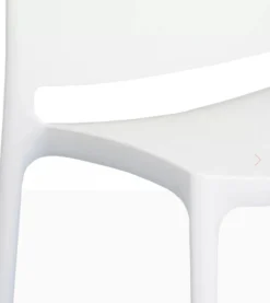 FLEXMOB Chaise blanc 81x44x50 cm Maya Online
