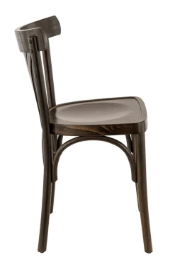 FLEXMOB Chaise brun foncé 80x42x50 cm Palma