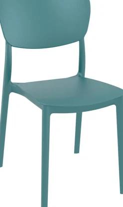FLEXMOB Chaise de terrasse bleu 82x45x53 cm Monna Sale